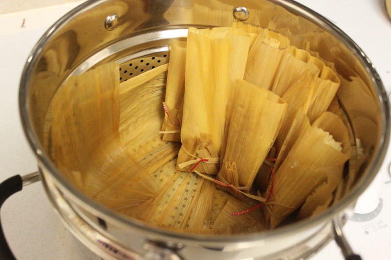 How To Cook Tamales In A Steamer 