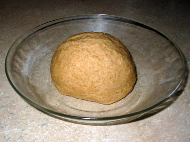 Ball of kneaded Roti dough