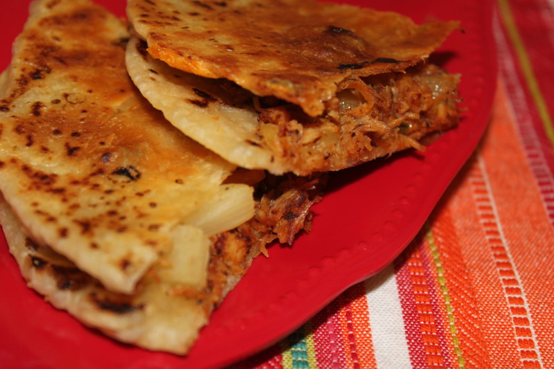 BBQ Chicken & Pineapple Quesadillas (1)