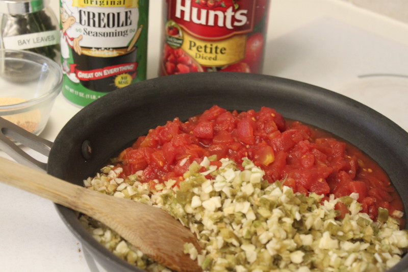 Creole Salmon with Rice (3)