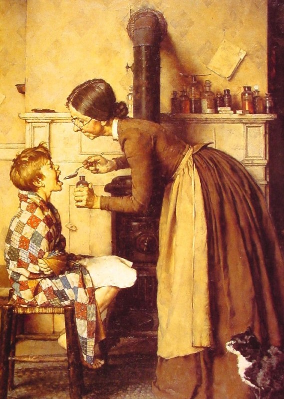 spring-tonic-Norman Rockwell